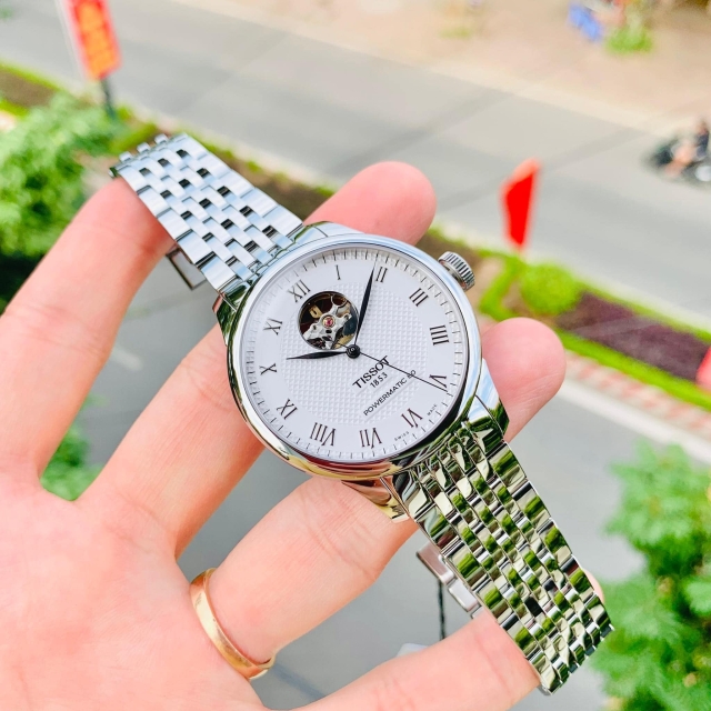 ĐỒNG HỒ NAM TISSOT LE LOCLE OPEN HEART T006.407.11.033.02
