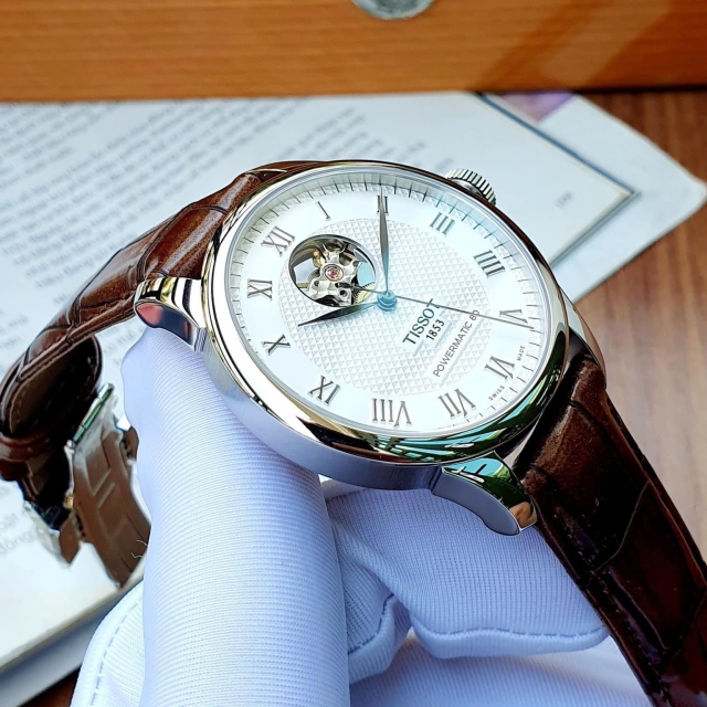 ĐỒNG HỒ NAM TISSOT LE LOCLE OPEN HEART T006.407.16.033.01