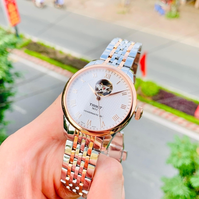 ĐỒNG HỒ NAM TISSOT LE LOCLE OPEN HEART T006.407.22.033.02