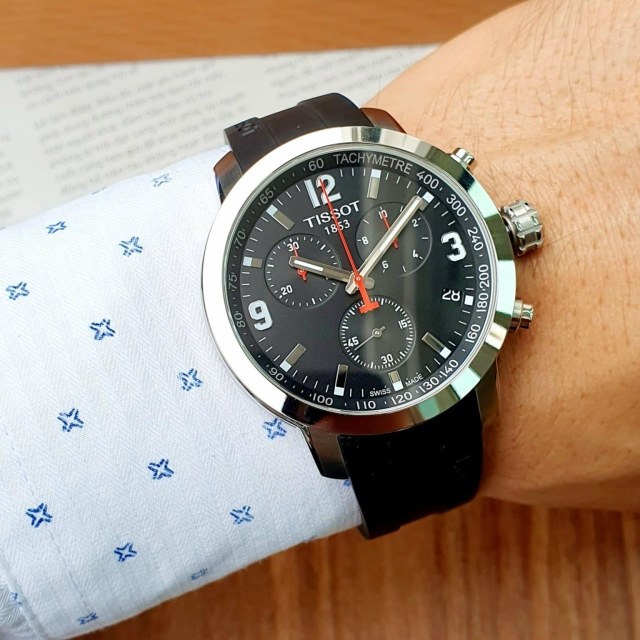 ĐỒNG HỒ NAM TISSOT PRC 200 CHRONOGRAPH T055.417.17.057.00