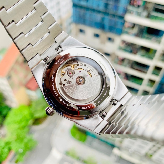 ĐỒNG HỒ NAM TISSOT PRX POWERMATIC 80 T137.407.11.091.00