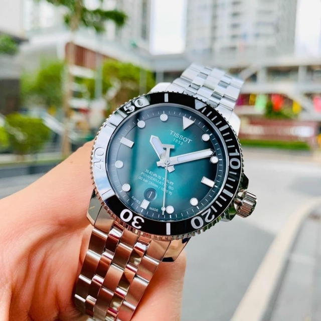 ĐỒNG HỒ NAM TISSOT SEASTAR POWERMATIC 80 T120.407.11.091.01