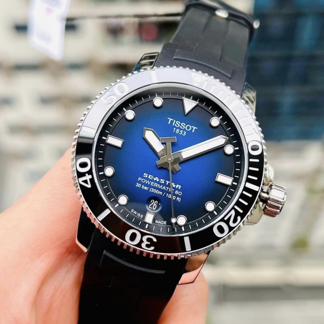 ĐỒNG HỒ NAM TISSOT SEASTAR POWERMATIC 80 T120.407.17.041.00