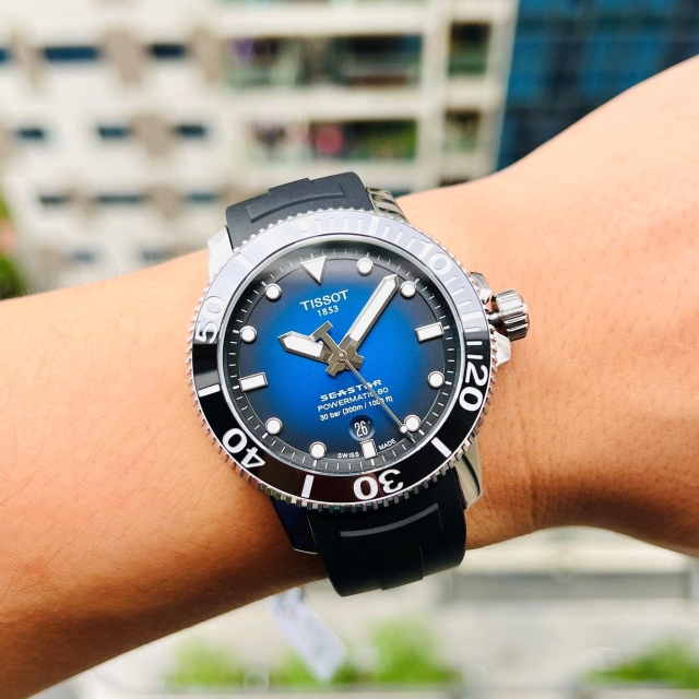 ĐỒNG HỒ NAM TISSOT SEASTAR POWERMATIC 80 T120.407.17.041.00