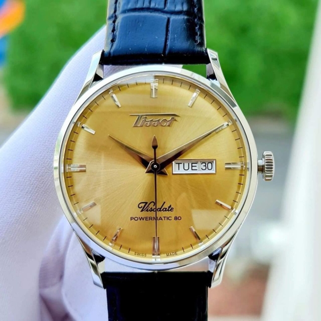 ĐỒNG HỒ NAM TISSOT VISODATE POWERMATIC 80 T118.430.16.021.00