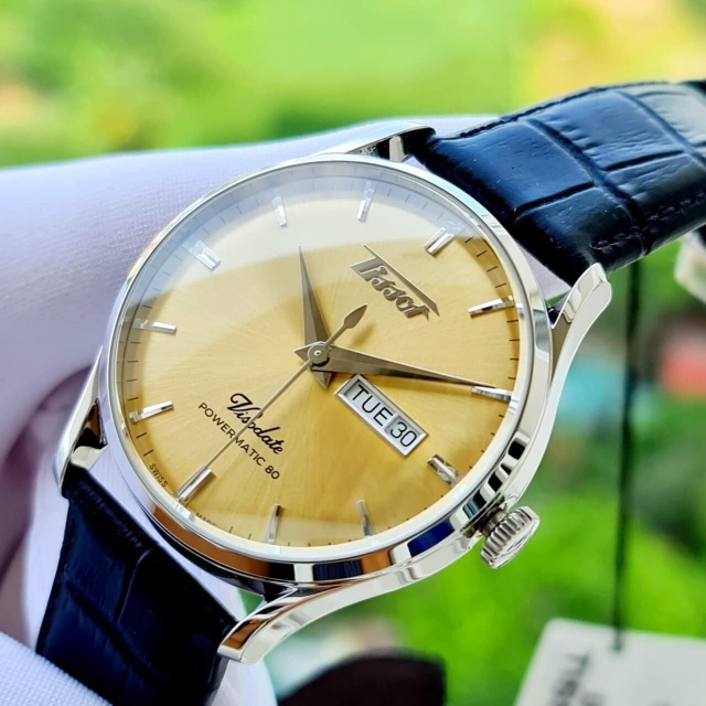 ĐỒNG HỒ NAM TISSOT VISODATE POWERMATIC 80 T118.430.16.021.00