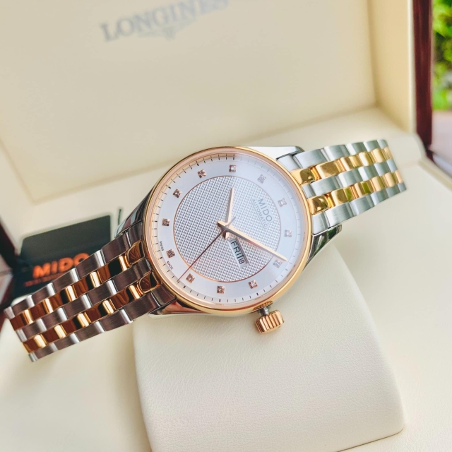 ĐỒNG HỒ ĐÔI MIDO DIAMOND M001.431.22.036.92 - M001.230.22.036.91