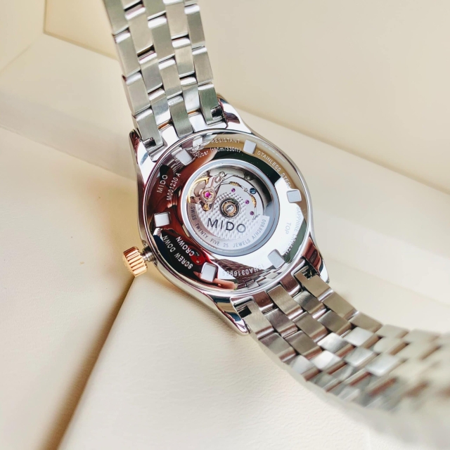 ĐỒNG HỒ ĐÔI MIDO DIAMOND M001.431.22.036.92 - M001.230.22.036.91