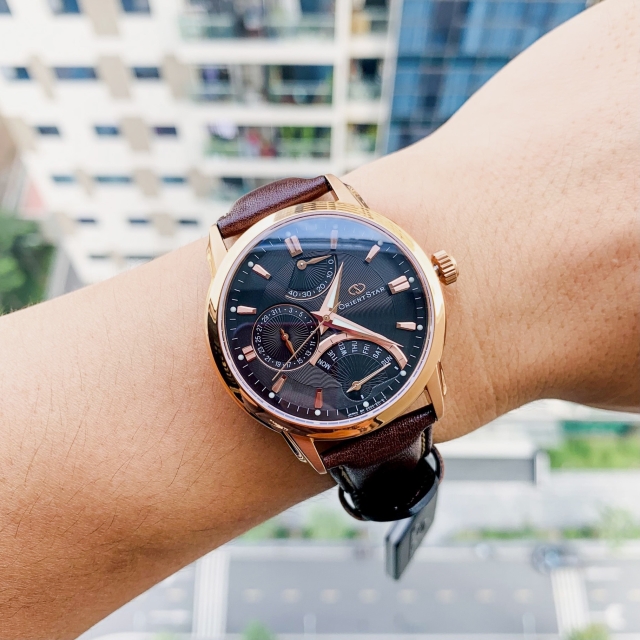ĐỒNG HỒ NAM ORIENT STAR RETROGRADE SDE00003B0