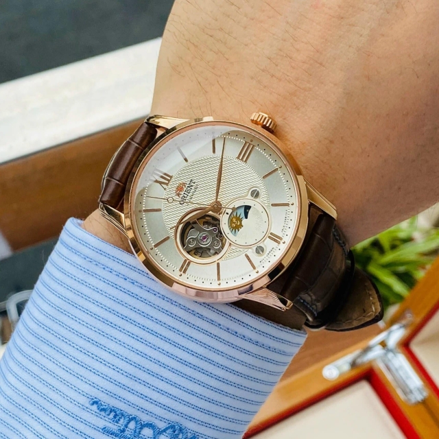 ĐỒNG HỒ ORIENT SUN AND MOON GEN 4 RA-AS0009S10B