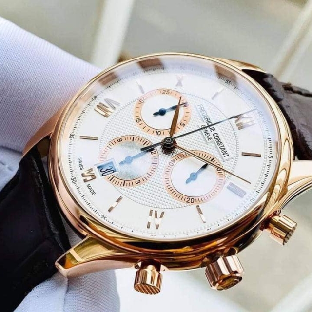 FREDERIQUE CONSTANT CLASSIC CHRONOGRAPH QUARTZ FC-292MVG5B4