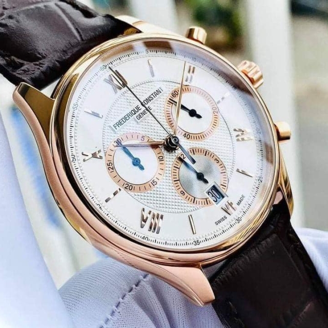 FREDERIQUE CONSTANT CLASSIC CHRONOGRAPH QUARTZ FC-292MVG5B4