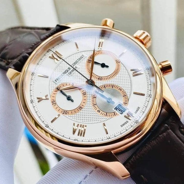 FREDERIQUE CONSTANT CLASSIC CHRONOGRAPH QUARTZ FC-292MVG5B4