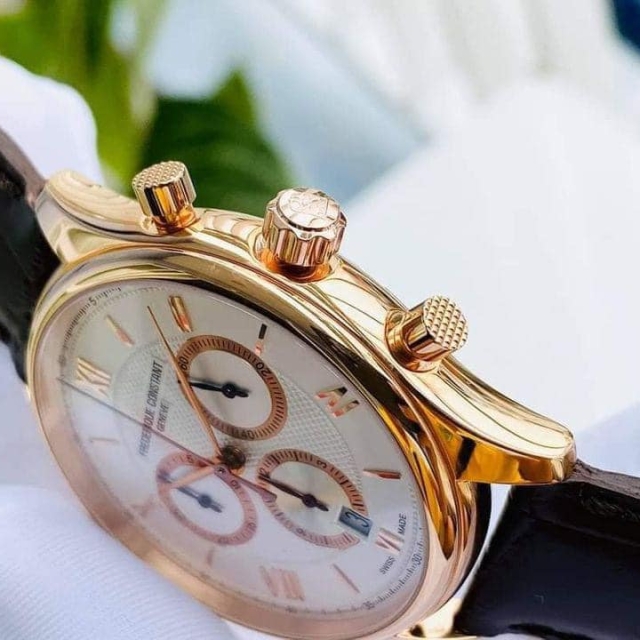 FREDERIQUE CONSTANT CLASSIC CHRONOGRAPH QUARTZ FC-292MVG5B4
