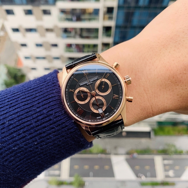 FREDERIQUE CONSTANT CLASSIC CHRONOGRAPH QUARTZ FC-292MBG5B4