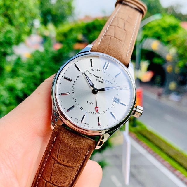 FREDERIQUE CONSTANT CLASSIC GMT QUARTZ FC-252SS5B6