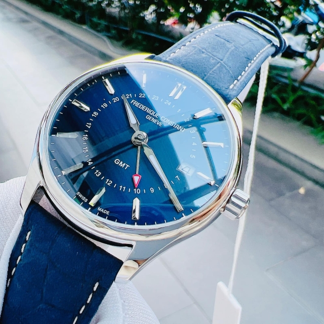 FREDERIQUE CONSTANT CLASSIC GMT QUARTZ FC-252NS5B6