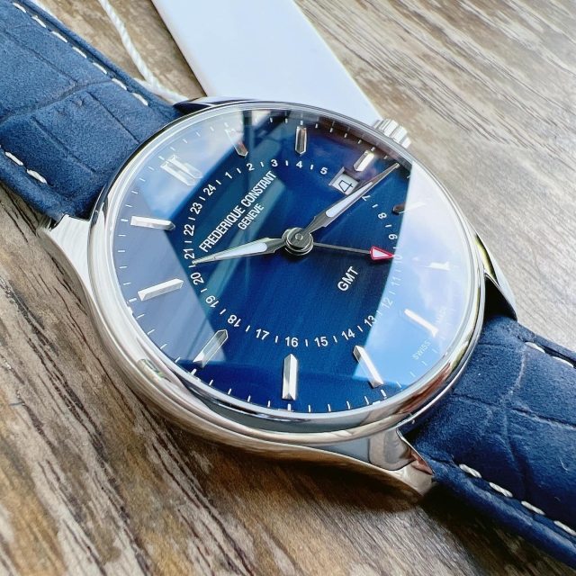 FREDERIQUE CONSTANT CLASSIC GMT QUARTZ FC-252NS5B6