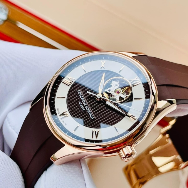 FREDERIQUE CONSTANT CLASSIC OPEN HEART FC-310MBRW5B4