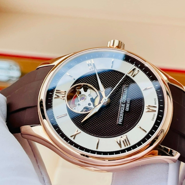 FREDERIQUE CONSTANT CLASSIC OPEN HEART FC-310MBRW5B4