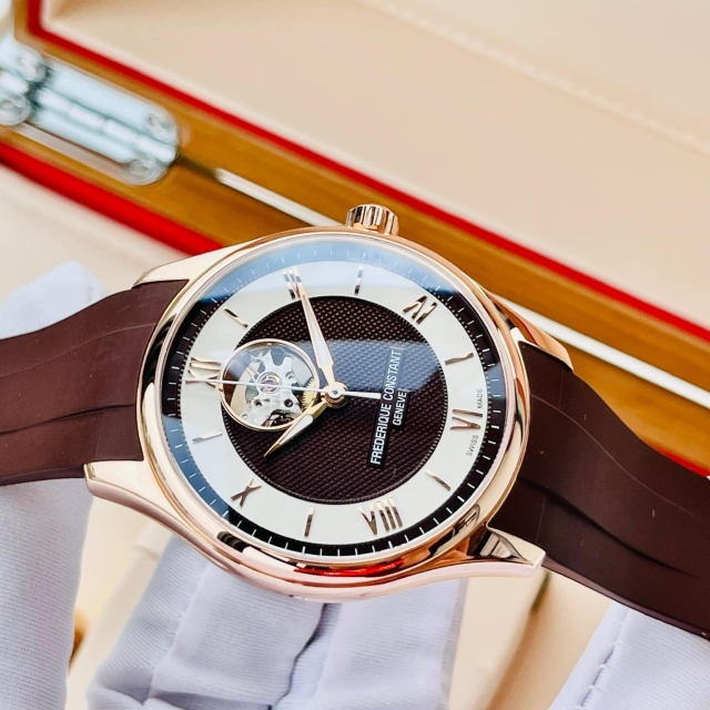 FREDERIQUE CONSTANT CLASSIC OPEN HEART FC-310MBRW5B4