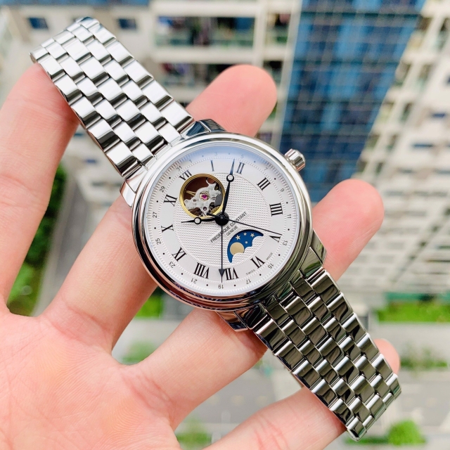 FREDERIQUE CONSTANT MOONPHASE OPEN HEART FC-335MC4P6B2