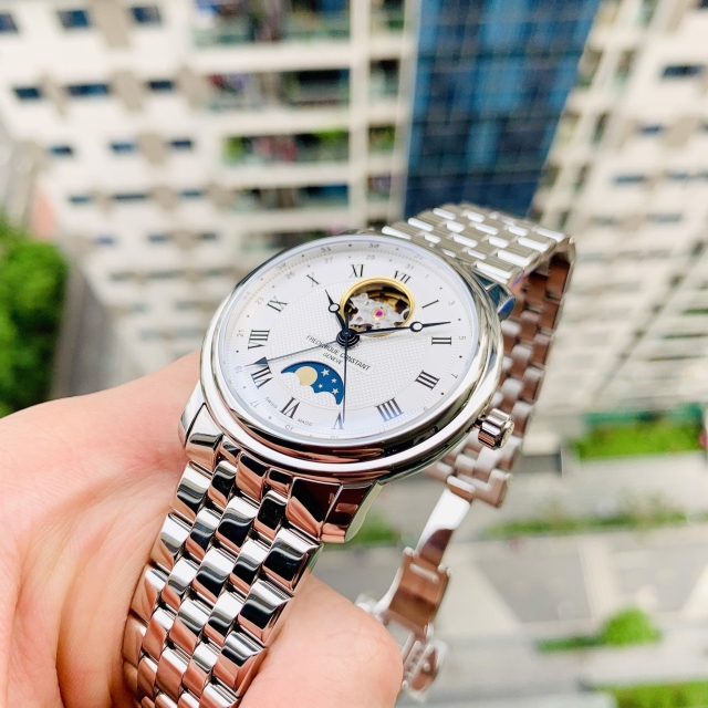 FREDERIQUE CONSTANT MOONPHASE OPEN HEART FC-335MC4P6B2