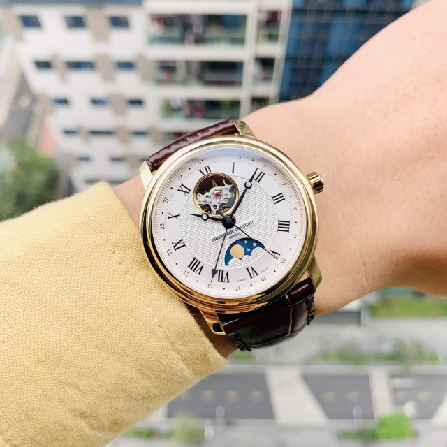 FREDERIQUE CONSTANT MOONPHASE OPEN HEART FC-335MC4P5