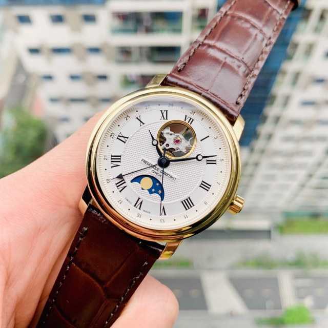 FREDERIQUE CONSTANT MOONPHASE OPEN HEART FC-335MC4P5