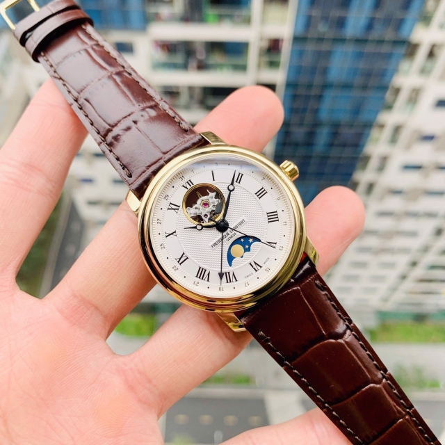 FREDERIQUE CONSTANT MOONPHASE OPEN HEART FC-335MC4P5