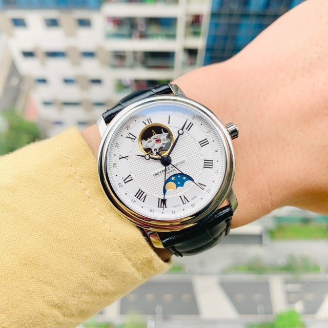 FREDERIQUE CONSTANT MOONPHASE OPEN HEART FC-335MC4P6