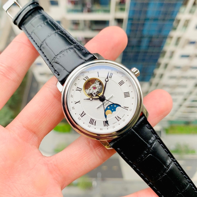 FREDERIQUE CONSTANT MOONPHASE OPEN HEART FC-335MC4P6