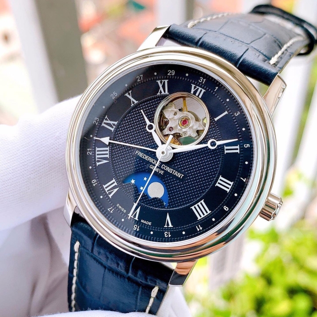 FREDERIQUE CONSTANT MOONPHASE OPEN HEART FC-335MCNW4P26