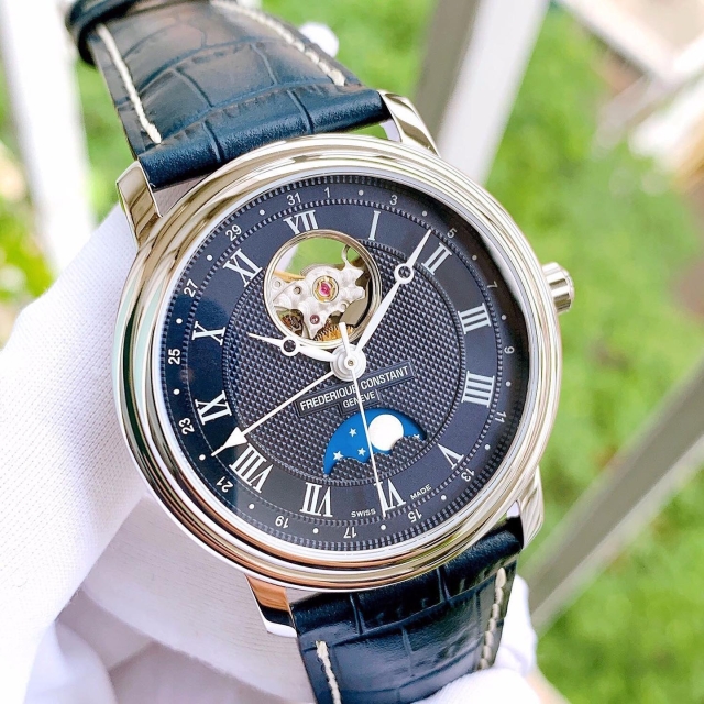 FREDERIQUE CONSTANT MOONPHASE OPEN HEART FC-335MCNW4P26