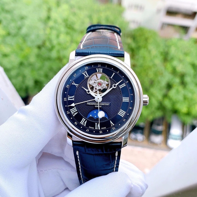 FREDERIQUE CONSTANT MOONPHASE OPEN HEART FC-335MCNW4P26