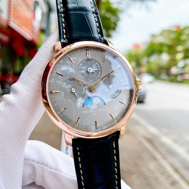 FREDERIQUE CONSTANT PERPETUAL CALENDER MOONPHASE FC-775G4S4
