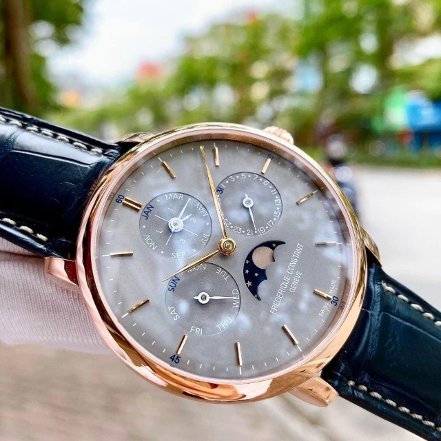 FREDERIQUE CONSTANT PERPETUAL CALENDER MOONPHASE FC-775G4S4