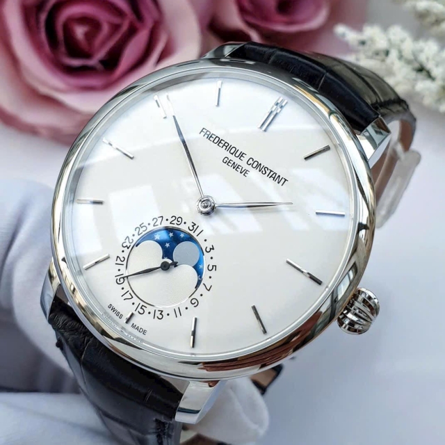 FREDERIQUE CONSTANT SLIMLINE MOONPHASE MANUFACTURE FC-705S4S6