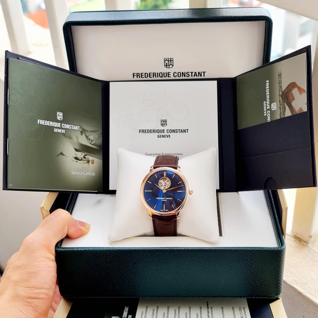 FREDERIQUE CONSTANT SLIMLINE OPEN HEART FC-312G4S4