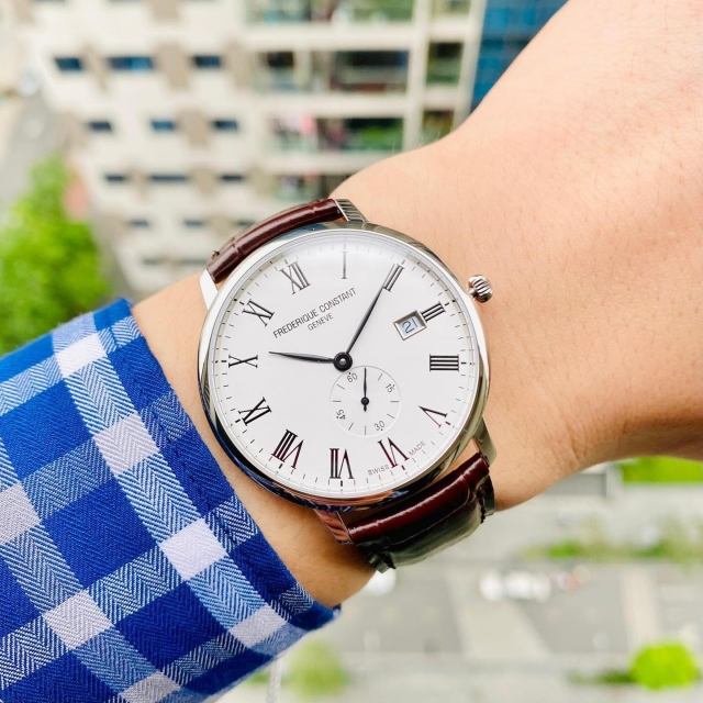 FREDERIQUE CONSTANT CLASSIC QUARTZ FC-245WR5S6 (FC-245WR5S6-DBR)