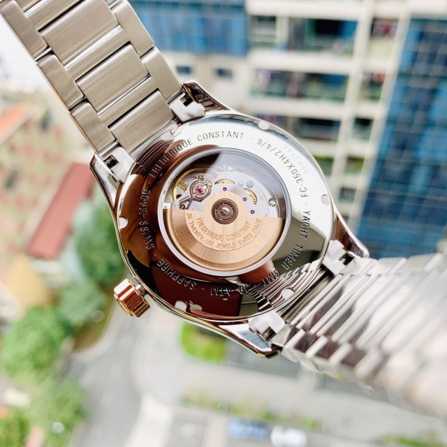 FREDERIQUE CONSTANT YACHT TIMER GMT FC-350GT4H2B