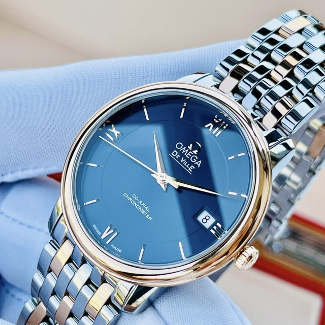 OMEGA DE VILLE PRESTIGE 18K 424.20.37.20.03.002