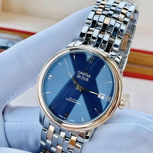 OMEGA DE VILLE PRESTIGE 18K 424.20.37.20.03.002
