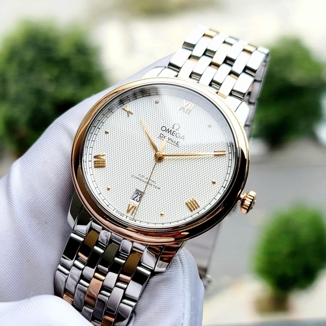 OMEGA DE VILLE PRESTIGE 18K 424.20.40.20.02.004