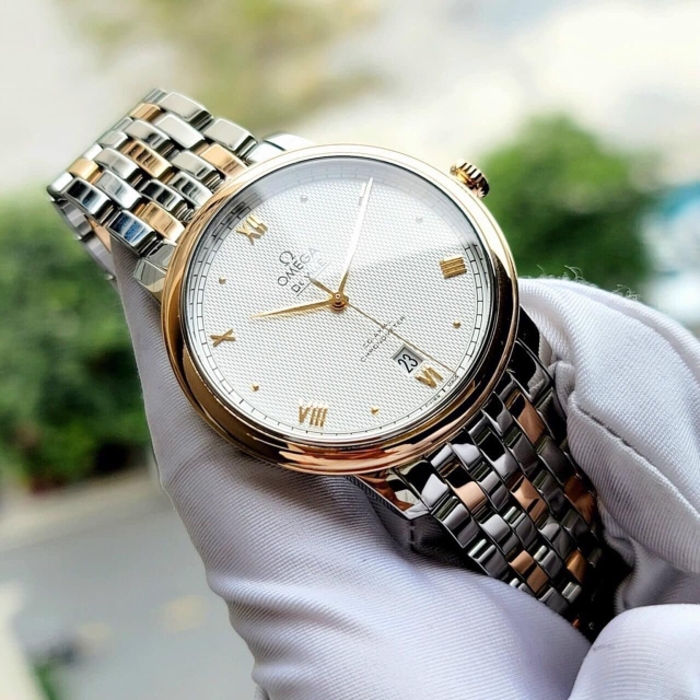 OMEGA DE VILLE PRESTIGE 18K 424.20.40.20.02.004