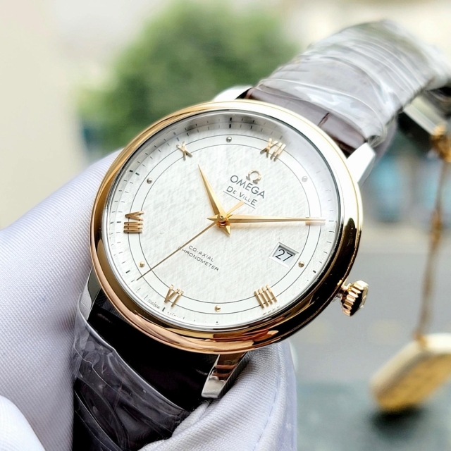 OMEGA DE VILLE PRESTIGE 18K 424.23.40.20.02.002