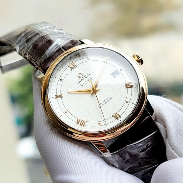 OMEGA DE VILLE PRESTIGE 18K 424.23.40.20.02.002