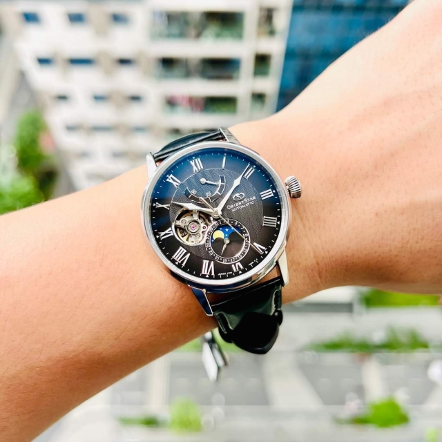 ĐỒNG HỒ NAM ORIENT STAR MOONPHASE RE-AY0107N